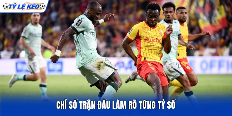 Chỉ số trận đấu làm rõ từng tỷ số Chỉ số trận đấu làm rõ từng tỷ số
